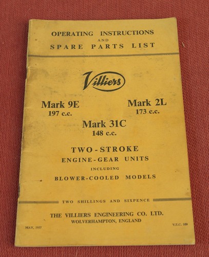 Original villiers mark - villiers, &