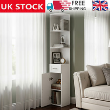 Corner Bookcase Cabinet Shelf