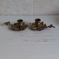 Vintage Brass Vine Grapes