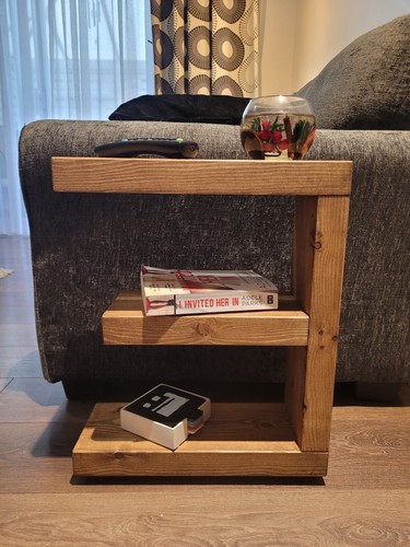 Sofa rustic wooden arm side - rustic,