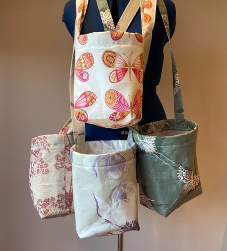 Peg bag across the - the, body