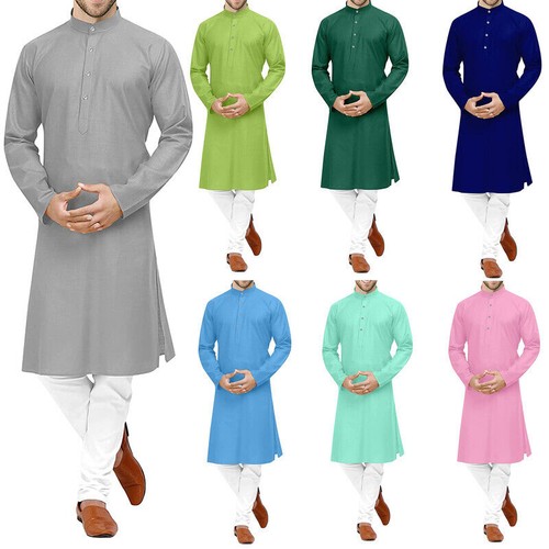 Men kurta pajama - full, sleeve