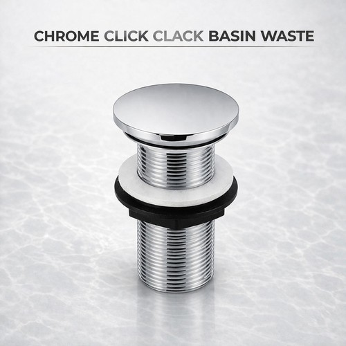 Chrome click clack - chrome, basin