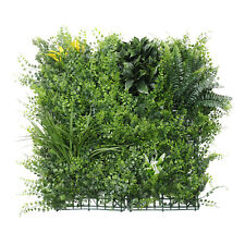 20"x20" Artificial Faux 3D Mix Leaf Privacy Fence Screen Decor Panel Hedge V4