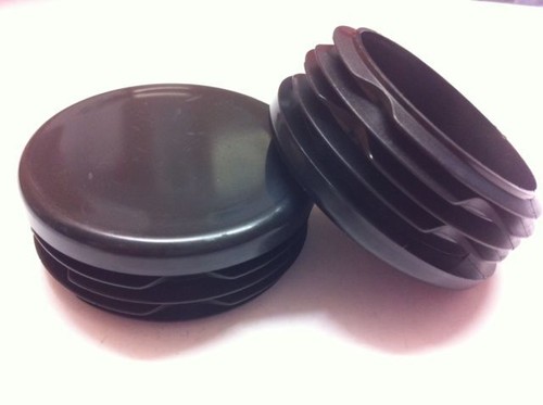 Round plastic black blanking - plastic,