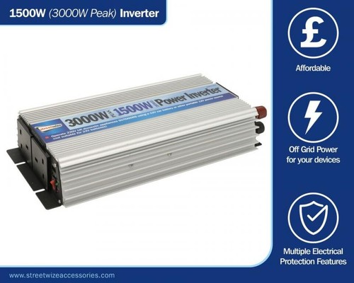 Streetwize 1500w 3000w peak - 1500w/3000w,