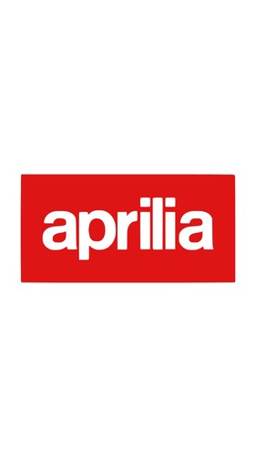 Aprilia logo sticker die cut - die,
