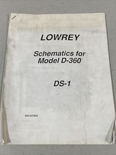 Genuine LOWREY Organ DS-1