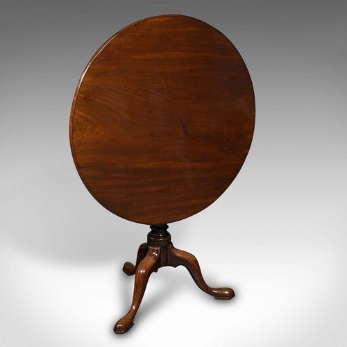 Antique tilt top table - antique,