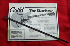 GUILD STARFIRE 4 GUITAR 1978