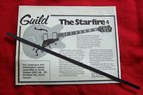 Guild starfire guitar - guild,