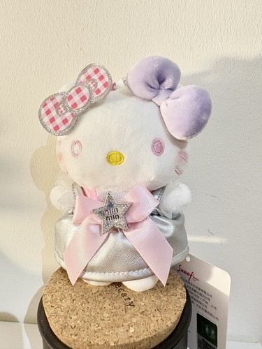 Hello kitty plush keyring - hello,