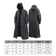 Mens Waterproof Long Raincoat