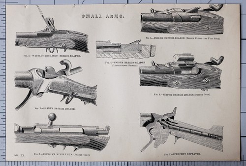 1868 print small arms - 1868,