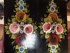 Narrowboat handpainted roses