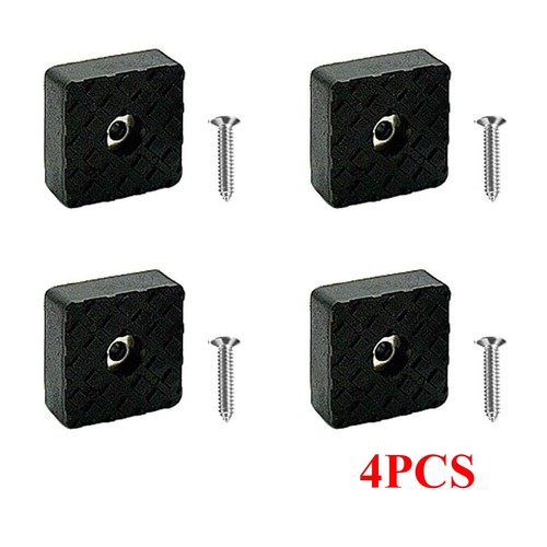 Square rubber feet - x,