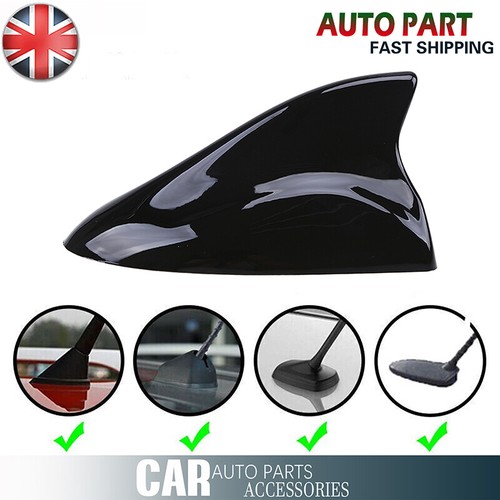 Gloss black roof - black, antenna