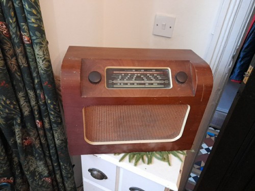 Vintage ferguson valve radio - valve,