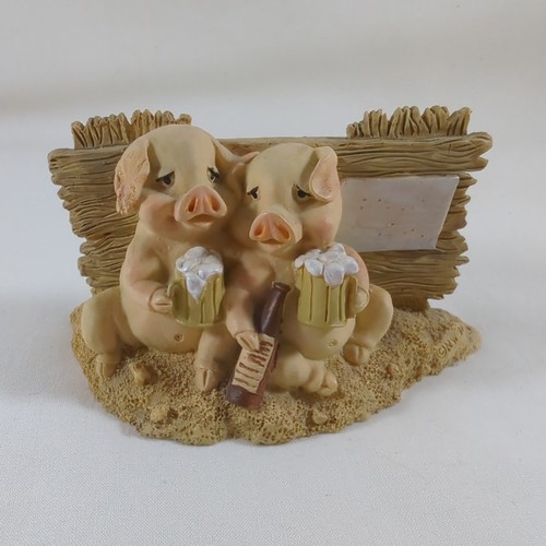 Pig ornament pigs beer drink - 2,
