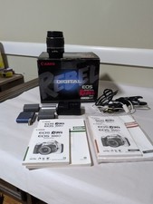 Canon EOS Digital Rebel 300D  EF-S 18-55 Kit Box & Extras No Camera