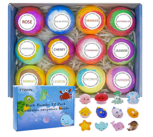 12pcs bath bomb gift - 12pcs,,
