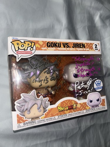 Signed funko pop - dragon, ball