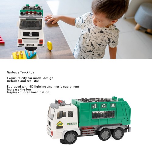 Garbage vehicle toy - `garbage,