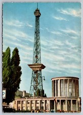 Postcard Berlin Funkturm Radio