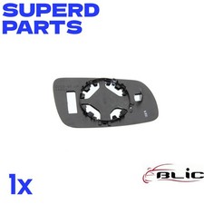 SIDE MIRROR GLASS L FITS: AUDI