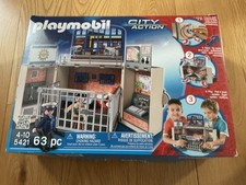 PLAYMOBIL City Action My Secret Police Station Play Box (5421)
