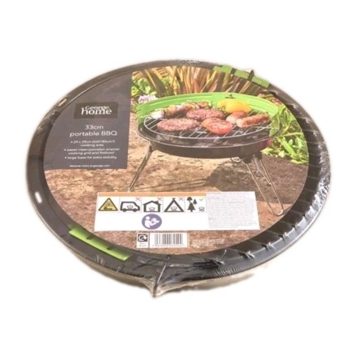 Black portable kettle grill - portable,