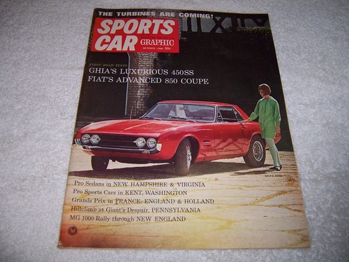 Sports car graphic magazine - graphic,