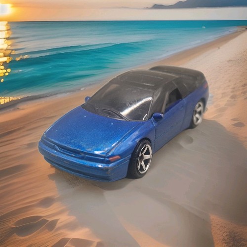 Subaru svx blue matchbox - -,