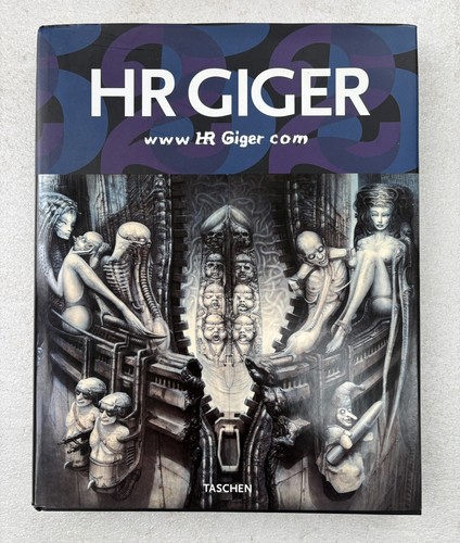 Giger taschen art book - art,