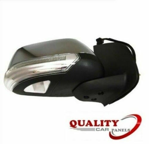 Door wing mirror - elec, chrome