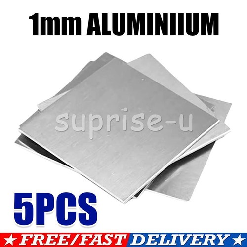 Aluminium sheet plate - aluminium, 1mm