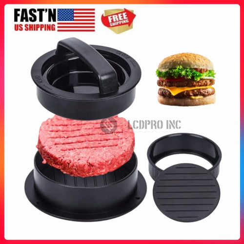 Non stick stuffed burger - stick, press