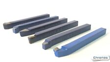Set of 6 TCT Brazed Tip Lathe Tools 5/16  8 mm - UK DESPATCH FROM CHRONOS 131360
