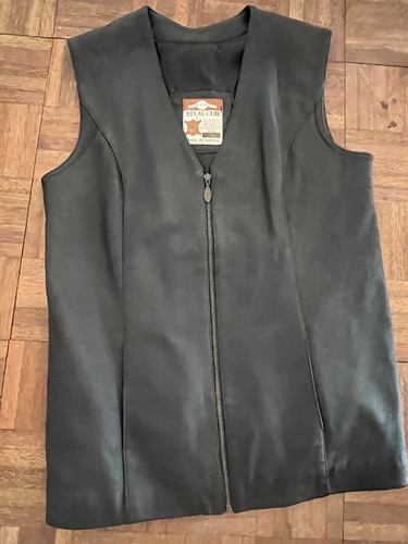 Leather jerkin waistcoat - leather, jerkin/waistcoat