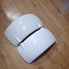 Trike mudguards pair white 005
