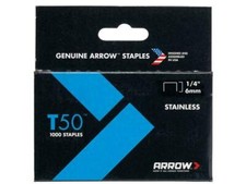 ARROW T50 Staples Stainless