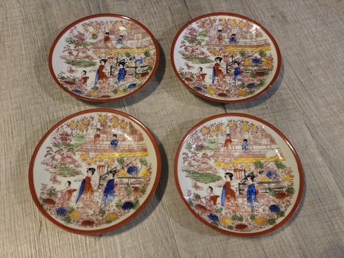 Set kutani porcelain geisha - set,