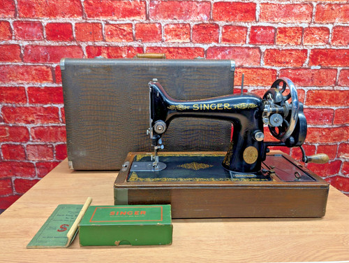 Vintage singer 99k hand - singer, crank