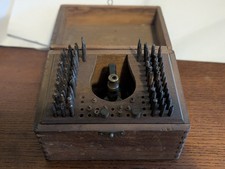 Staking Set, 86 Pieces, 4.8mm Stakes, Used Condition, Vintage Watchmaker Tool