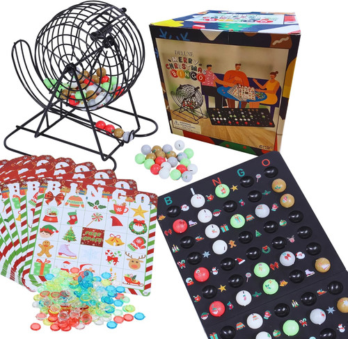 Deluxe christmas bingo - deluxe, set