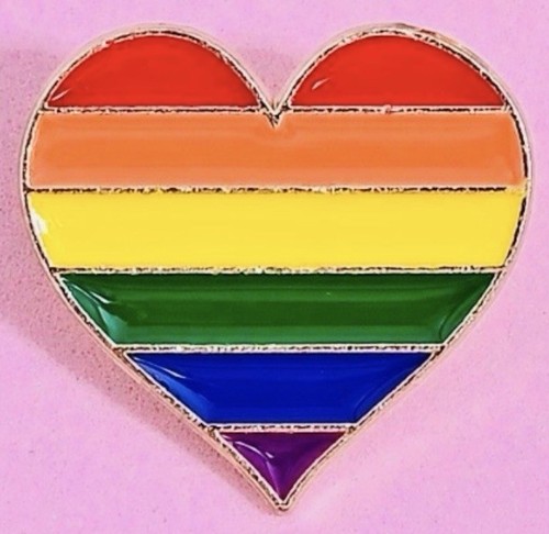 Rainbow heart lgbtq pride - rainbow,
