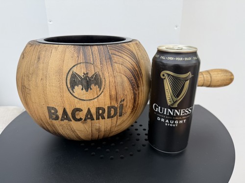 New bacardi wooden drinking - wooden,