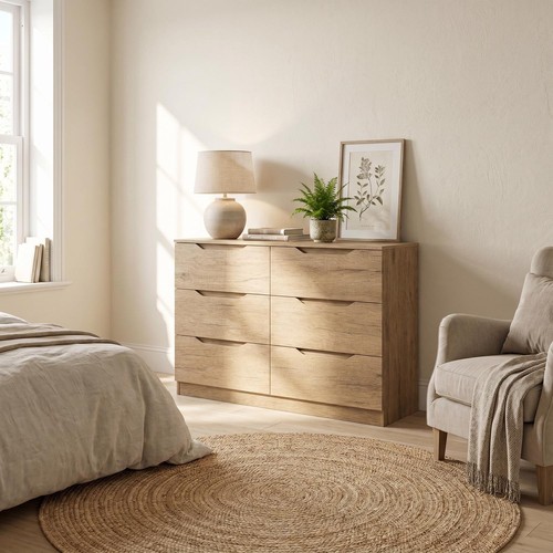 Oak drawer chest drawers - drawer,