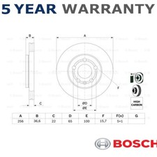 Bosch Front Brake Discs Fits