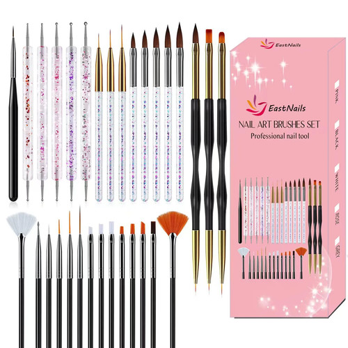 31pcs nail art brushes set - nail,